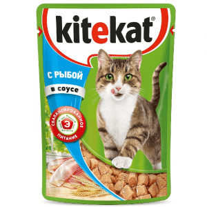 ПР0037577 Корм для кошек кролик в желе конс. пауч 85г Kitekat