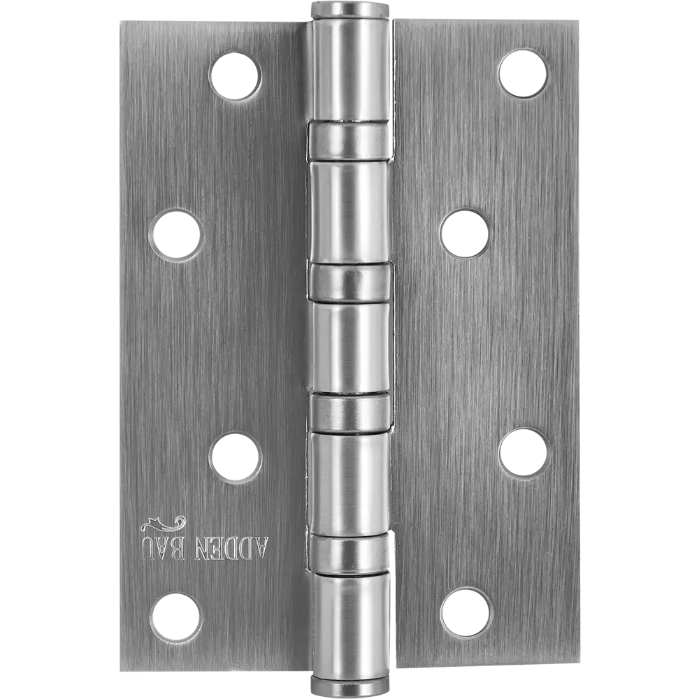 Петля дверная Adden Bau 4BB 100x70x2.5 мм цвет матовый хром 84391814 STLM-2180879 