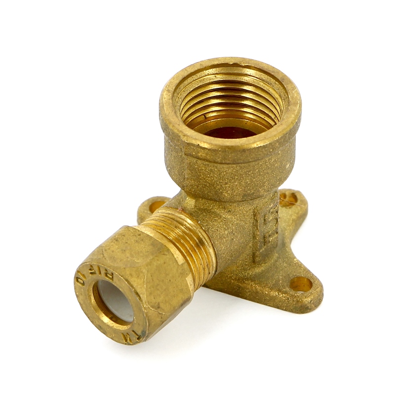 Водорозетка обжим-В с пластиковым кольцом TIEMME 10х1/2" 1200097