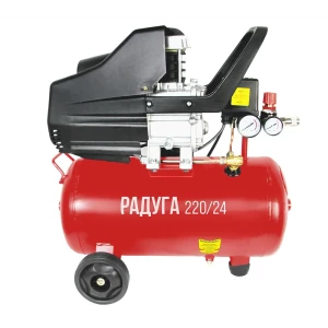 Компрессор с аксессуарами 24 л 220л/мин. 1.5 кВт