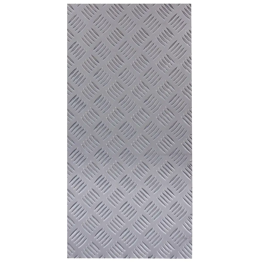 Santreyd: Алюминиевый рифленый лист АМг2 300х600 мм с узором плетения 13321989 STLM-1007716 - Вид №1