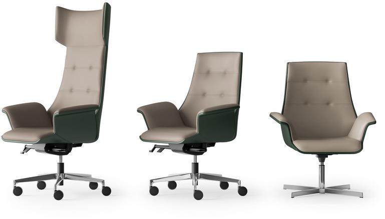 Arte & D Кресло исполнительное на 5 спиц с высокой спинкой Maxima C8052 d - Вид №2