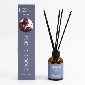 Ароматический диффузор ROSE Choco Cherry 50 мл - создание уютной атмосферы 89400728