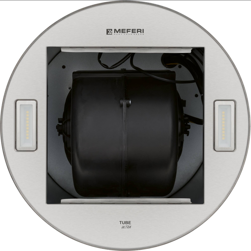 9202547 Вытяжка пристенная Meferi TUBE35IX ULTRA серебристый STDN-0129776 - Вид №12