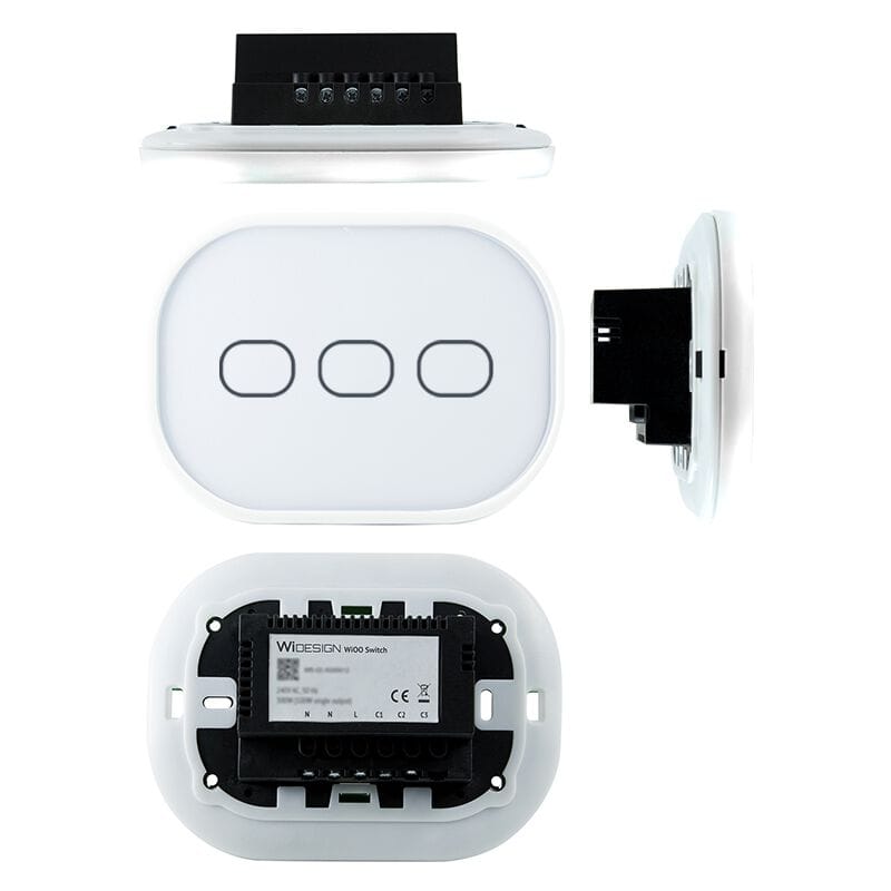 Умный переключатель стекла и ABS WiDesign WIOO MASTER SWITCH HOMEKIT ARCH-00058432 - Вид №3