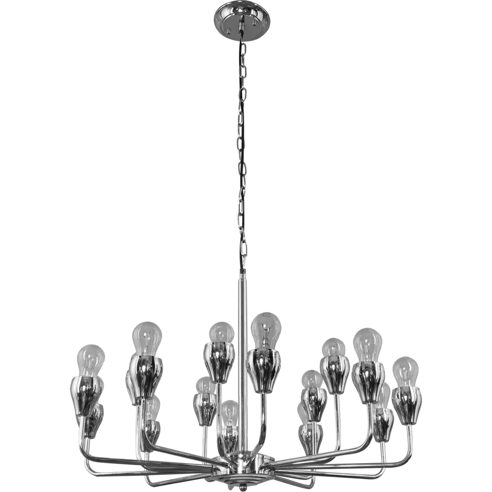 Люстра Escada Oxford 3024/15S E27 цвет хром STLM-2005863