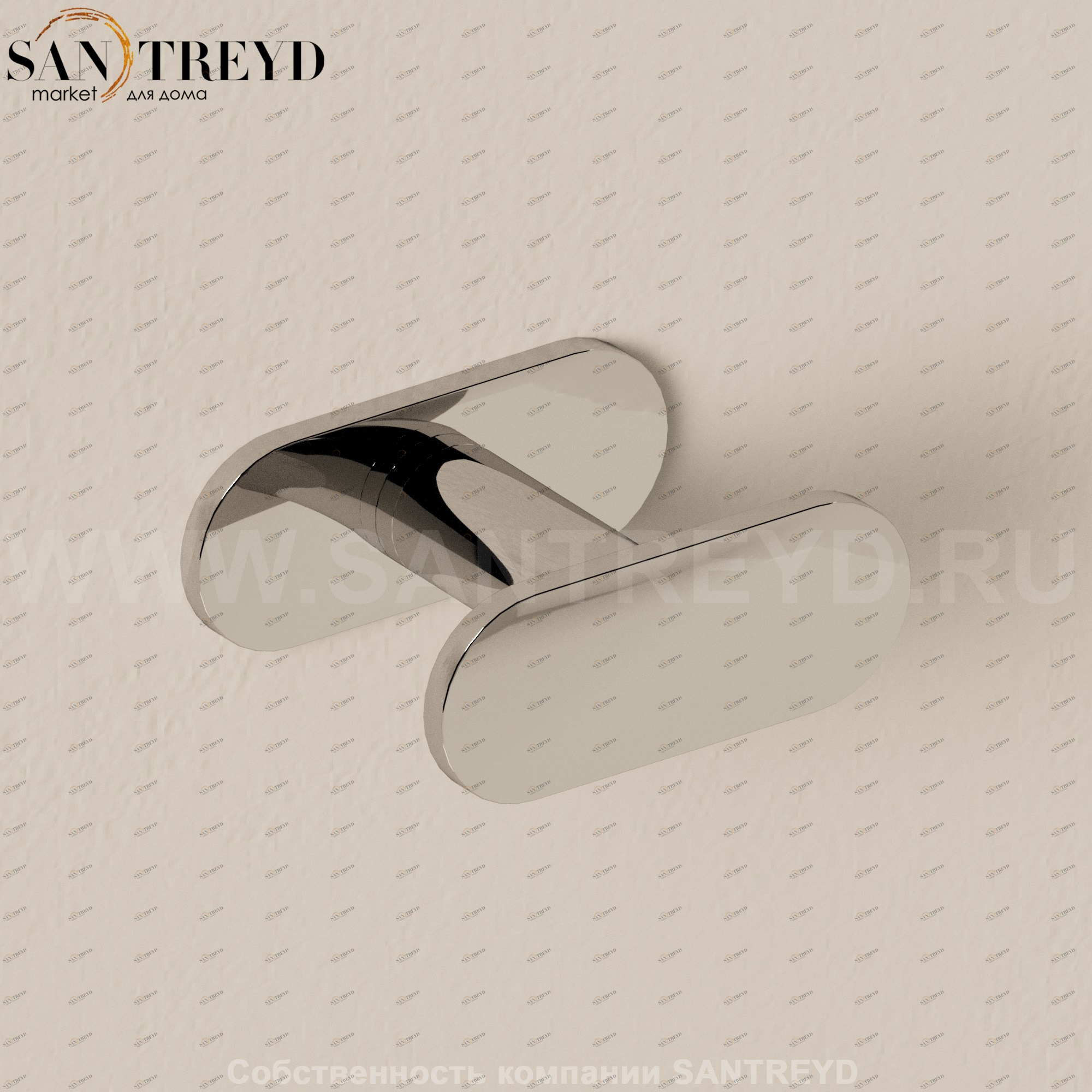 Flaminia TWO Полотенцедержатель хромированный TWO10.CR Ceramica Flaminia TWO10CR