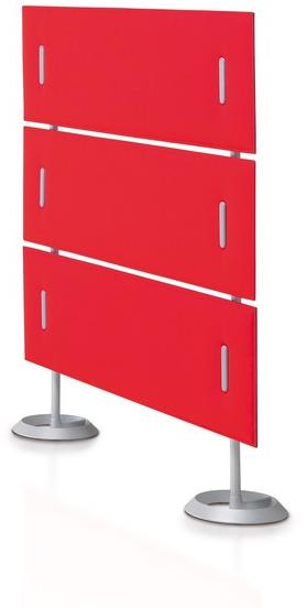 Caimi Brevetti Отдельностоящая звукопоглощающая офисная перегородка из ткани Snowsound technology sun-id-1367358 - Вид №3