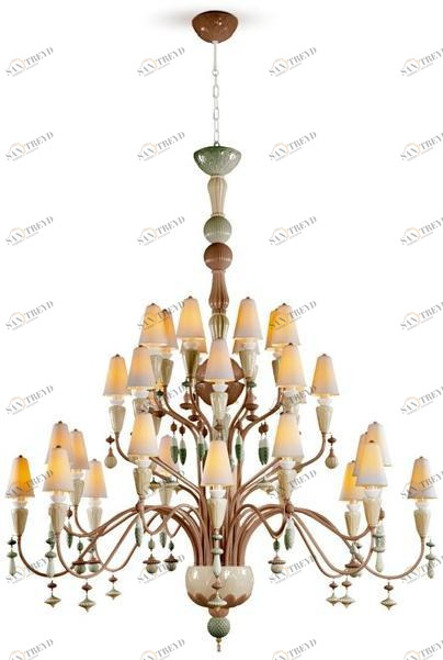 Lladró Люстра из фарфора Ivy&seed 01023840