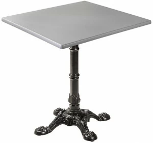 2598 Стол Bistrot 80*80 Серебро R-HOME