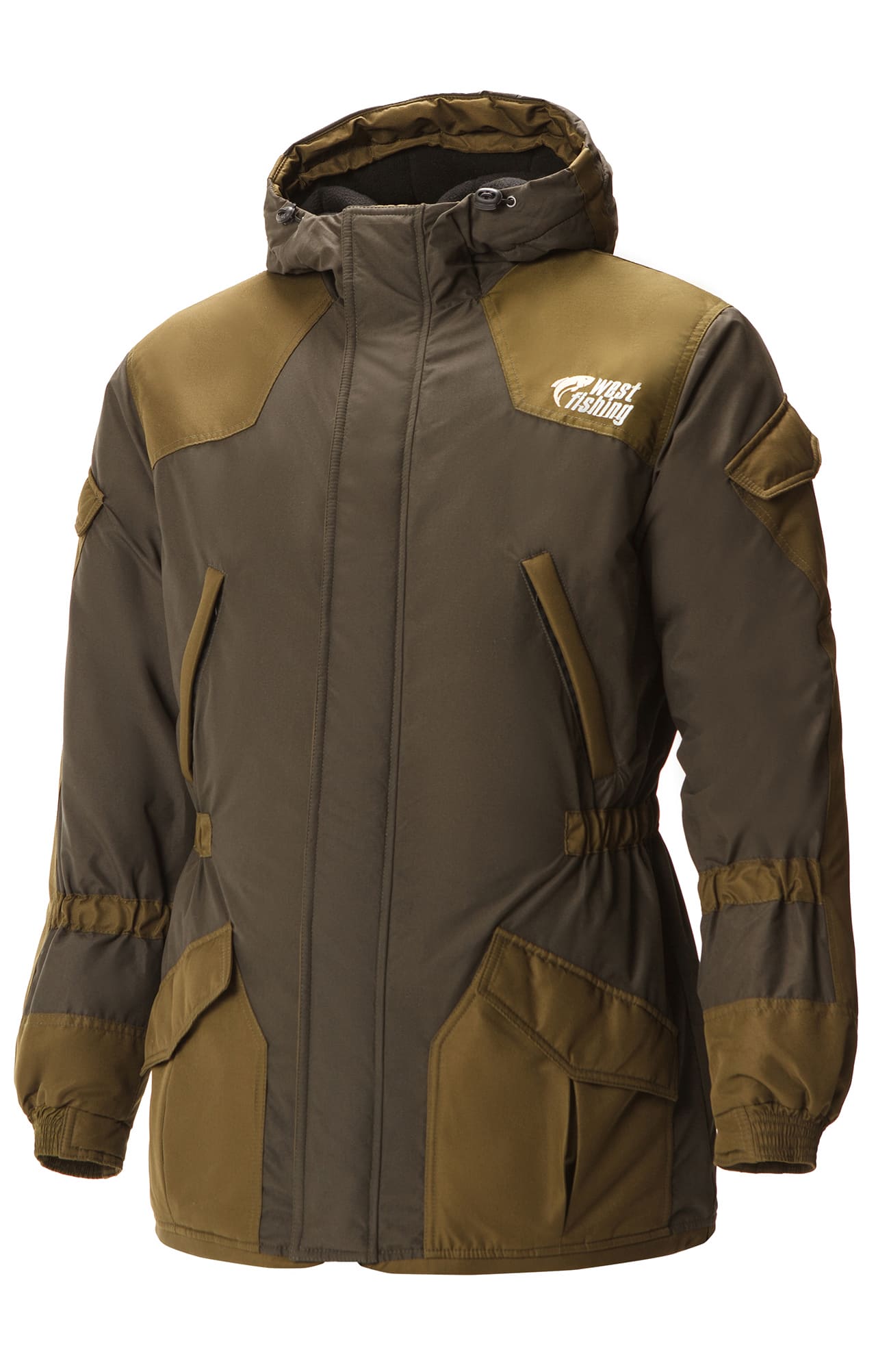63938 Костюм  зимний хаки West Fishing  Зимняя спецодежда Santreyd  - Вид №1