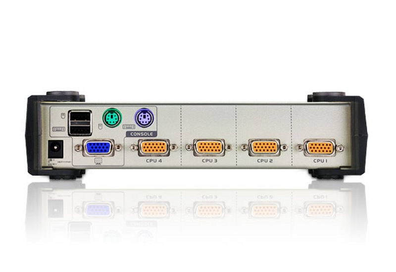 CS84U Cubiq 4 port usb & ps/2 kvm switch ATEN Santreyd  - Вид №2
