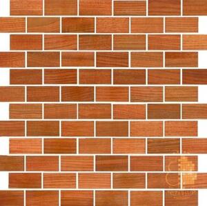 Мозаика и 3D панели из дерева Tarsi Кирпич 215 Ясень Селект (Гладкая) 331х331 мм.