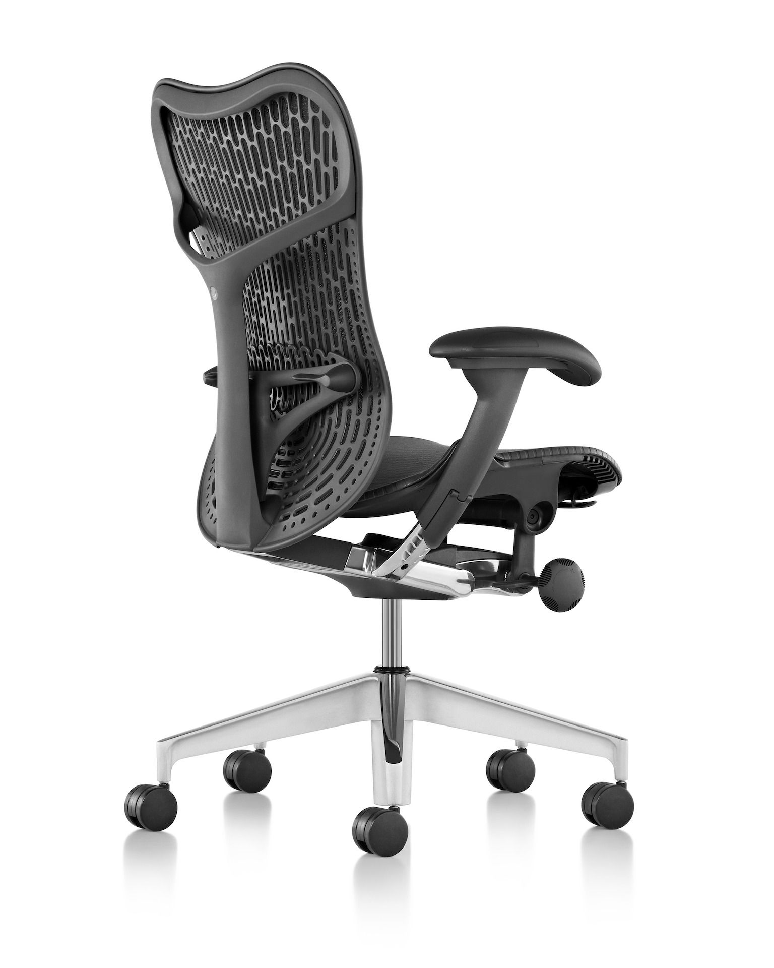 Эргономичное офисное кресло с вращающейся тканью Butterfly Herman Miller Mirra 2 ARCH-00092336 - Вид №77