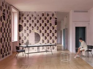 Wall&decò Оптические обои Contemporary wallpaper 2017