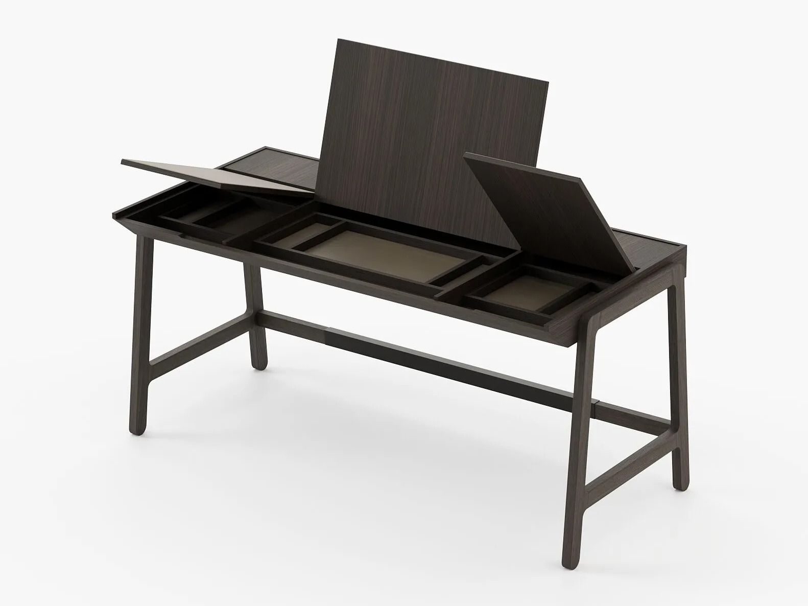 Деревянный стол с откидным верхом Laskasas холст ARCH-00030532 - Вид №1