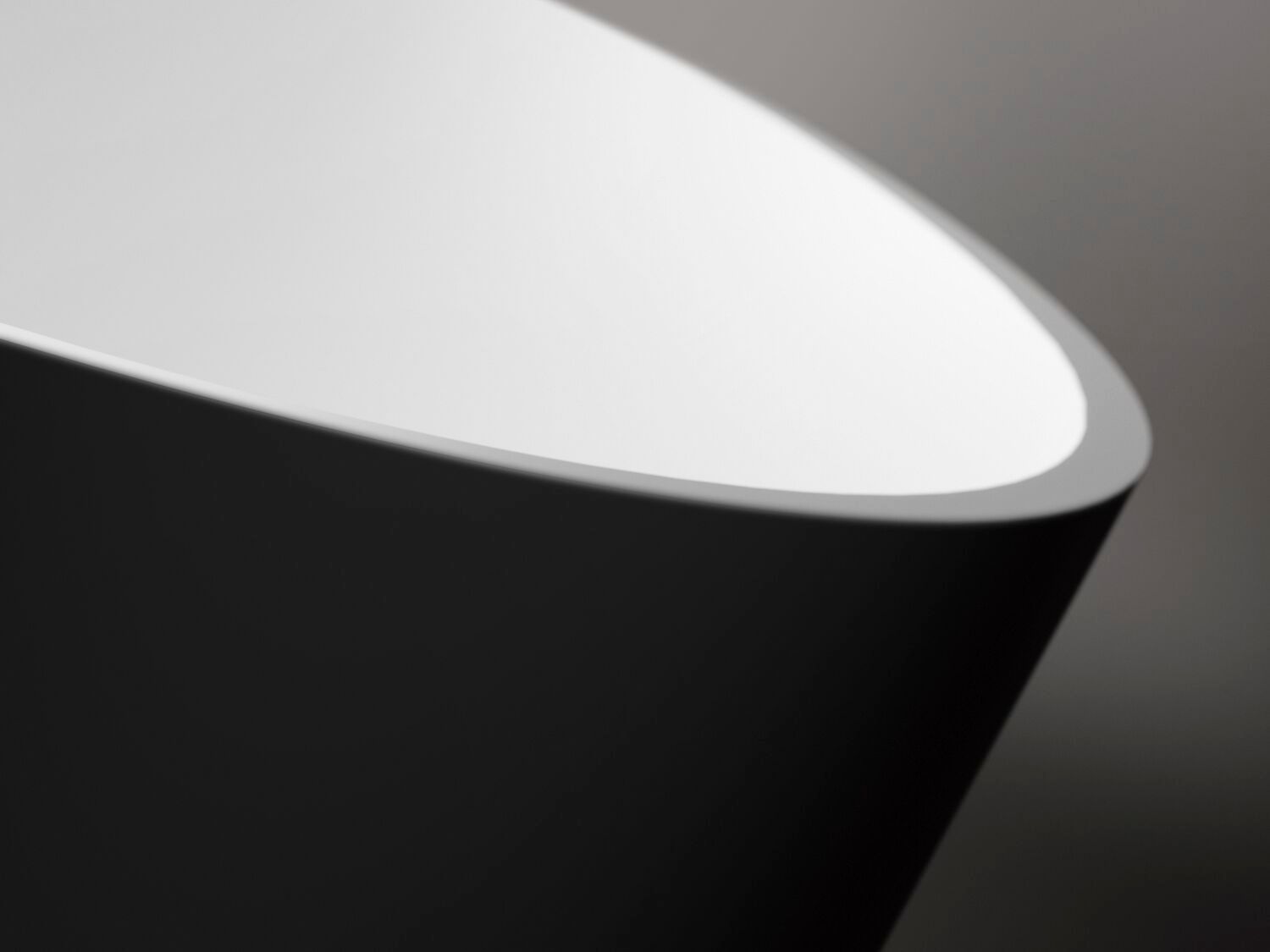 Овальная ванна в центре комнаты в твердой поверхности Gruppo Treesse мебель для ванной комнаты-отдельно стоящие ванны ARCH-00040277 - Вид №12