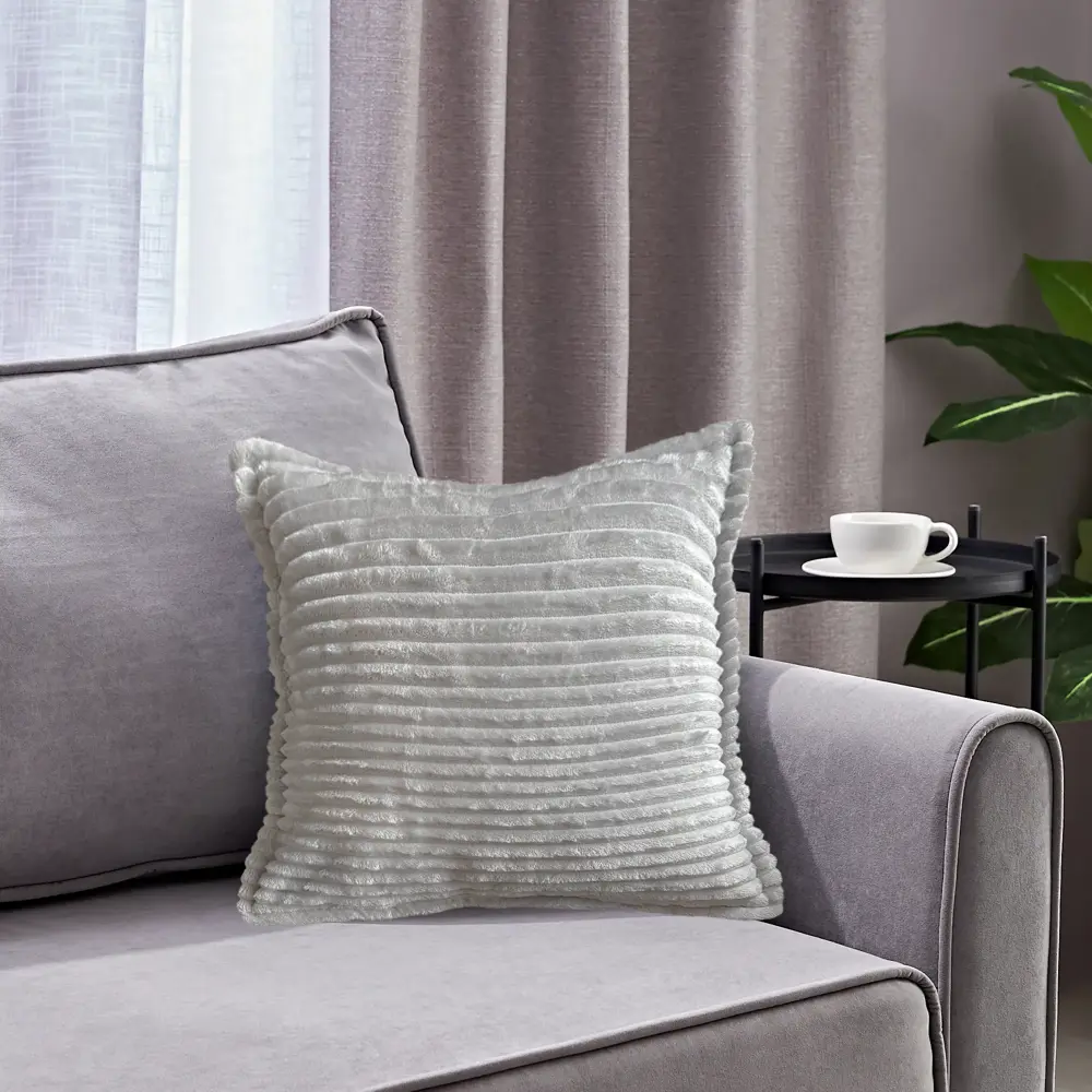 Декоративная подушка SEASONS Line 45×45 см светло-серый 89437504 STLM-1572896 - Вид №5