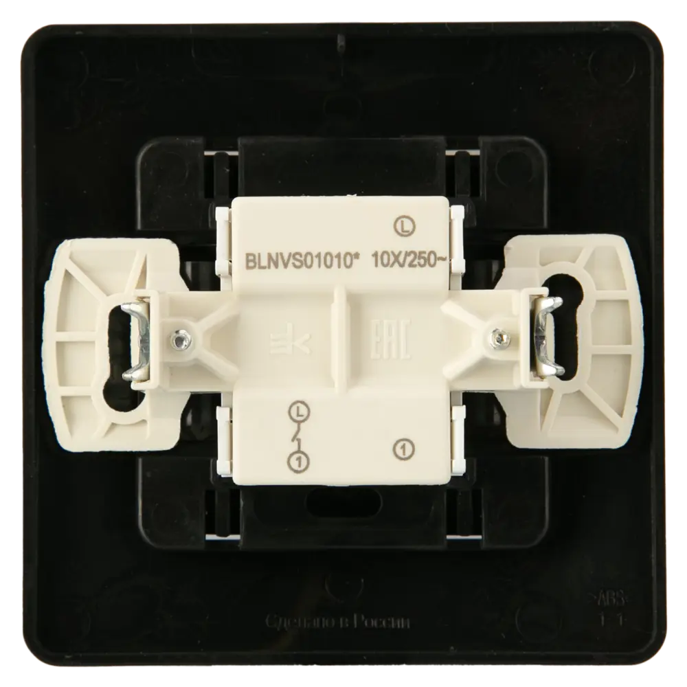 Выключатель встраиваемый Systeme Electric Blanca 1 клавиша цвет антрацит 86728914 STLM-2174179 - Вид №3