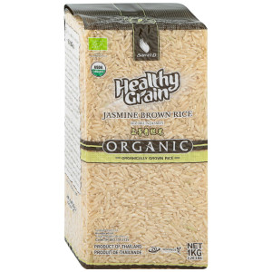 Органический тайский коричневый рис жасмин SAWAT-D 1 кг