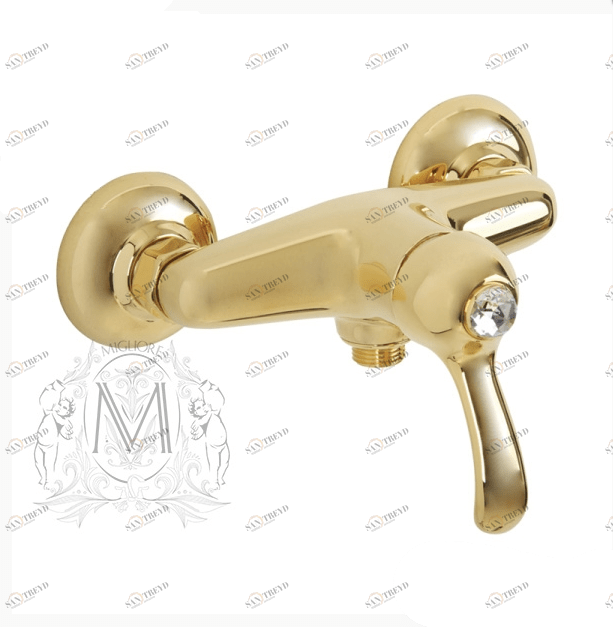 Смеситель MIGLIORE Lem Swarovski ML.LEM-1938.DO для душа - золото 