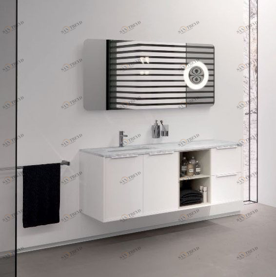 MANHATTAN 5 Комплект мебели cm 142,4+52,4+52,4+52,4 Berloni Bagno 42963