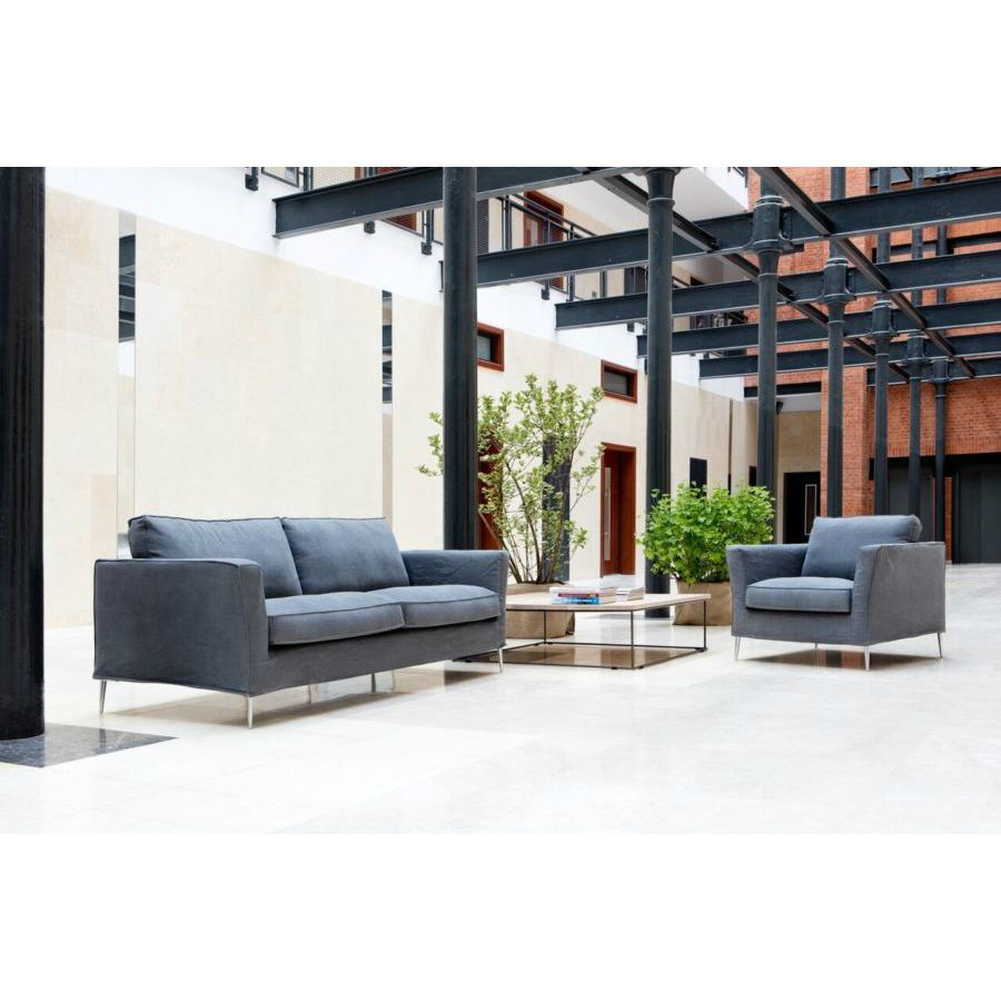 Диван Caprice трехместный, серый Sits S1091 - Вид №1