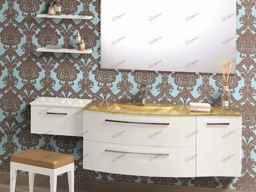 Mobiltesino Тумба под умывальник с дверцами со шкафом Formula elite F153