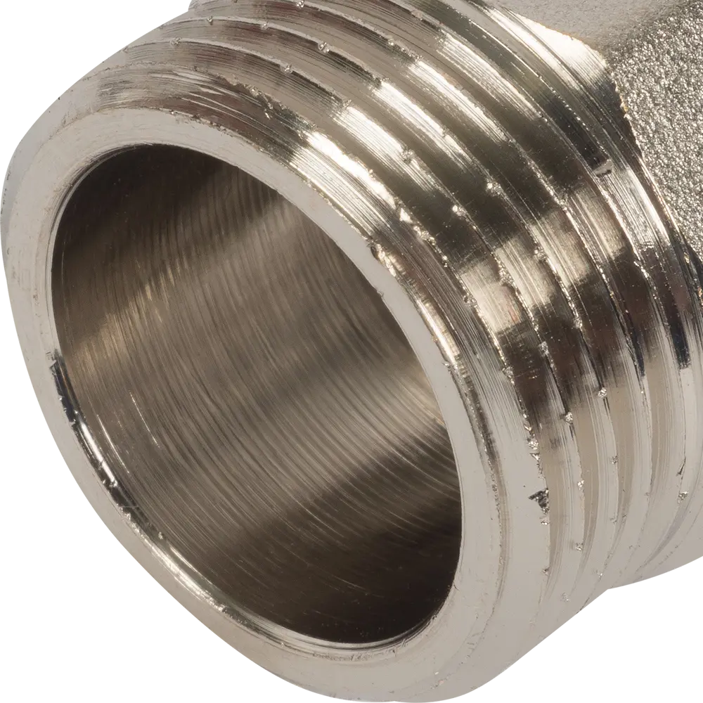 Ниппель переходной Valtec наружная-наружная резьба 1"х3/4" никелированная латунь VTr.580.N.0605 10511330 STLM-2209047  - Вид №2