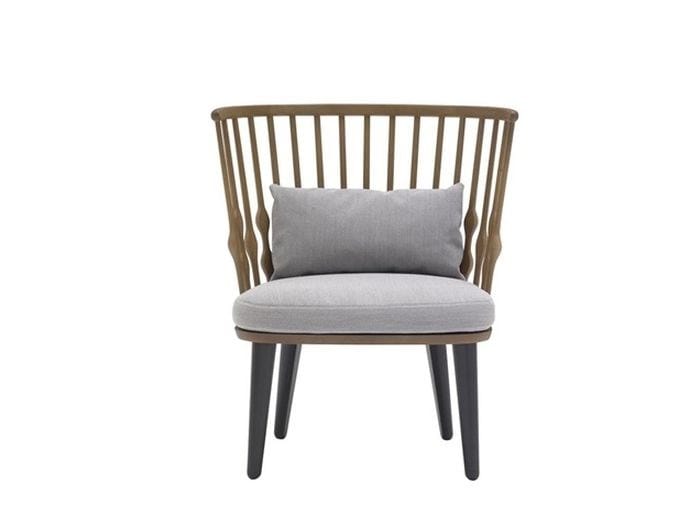 Кресло из бука с мягким сиденьем Andreu World Nub ARCH-00088444