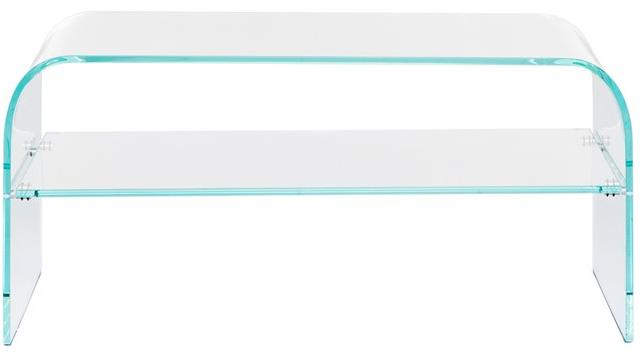 Tonin Casa Низкий прямоугольный журнальный столик из стекла Classic sun-id-1457311 - Вид №3