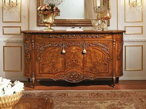 Barnini Oseo Комод из фанерованной древесины с распашными дверцами Reggenza luxury X033