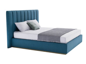 Двуспальная кровать с мягким контейнером