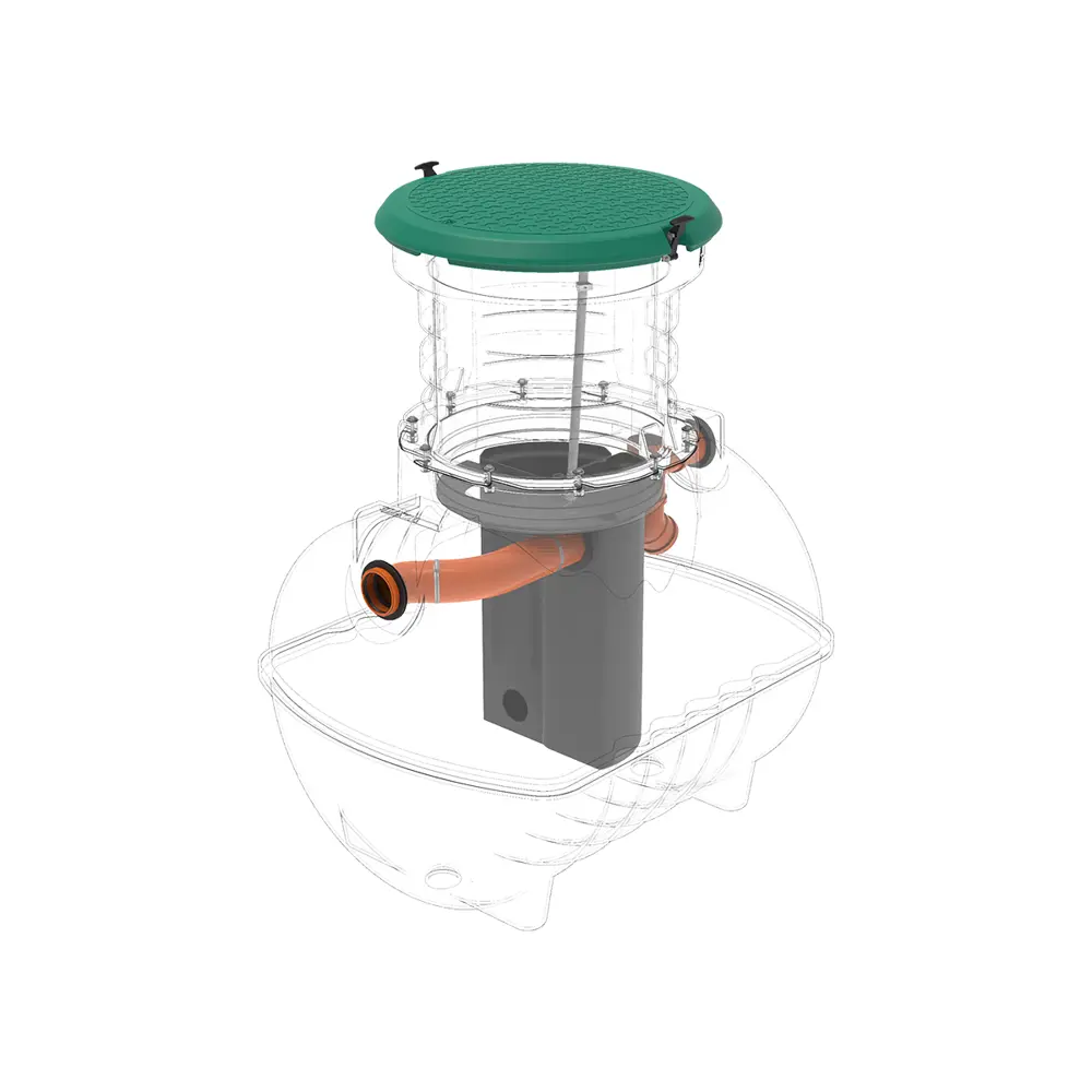 Септик трехкамерный Rostok Ground 3 1200 литров 420 л/сутки STLM-2199075 - Вид №3