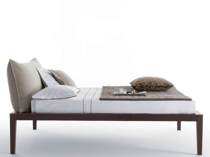 Casamania & Horm Двуспальная кровать из дерева дуба с мягким изголовьем Moheli sun-id-1420874 - Вид №3