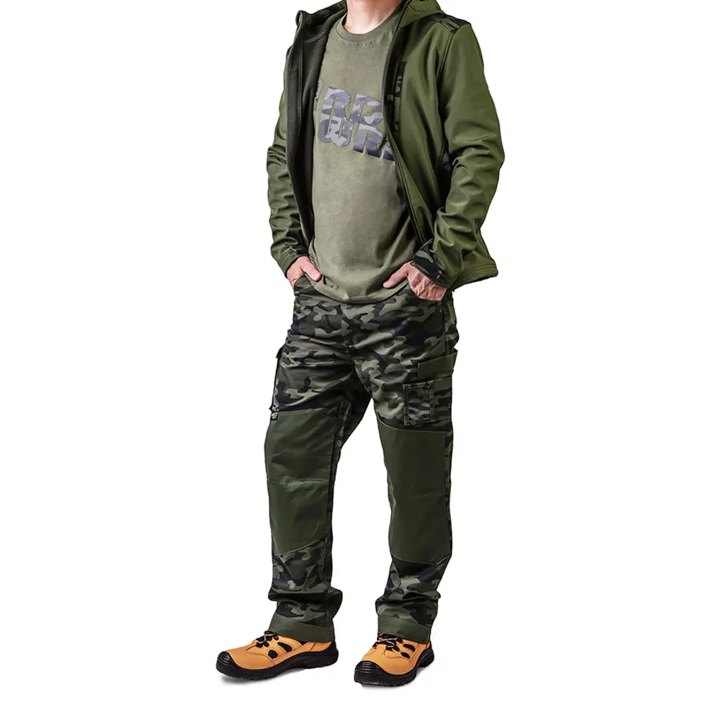 Футболка мужская Neo Tools Camo оливковая хлопок размер S рост 178 83304180 STLM-2104944  - Вид №3