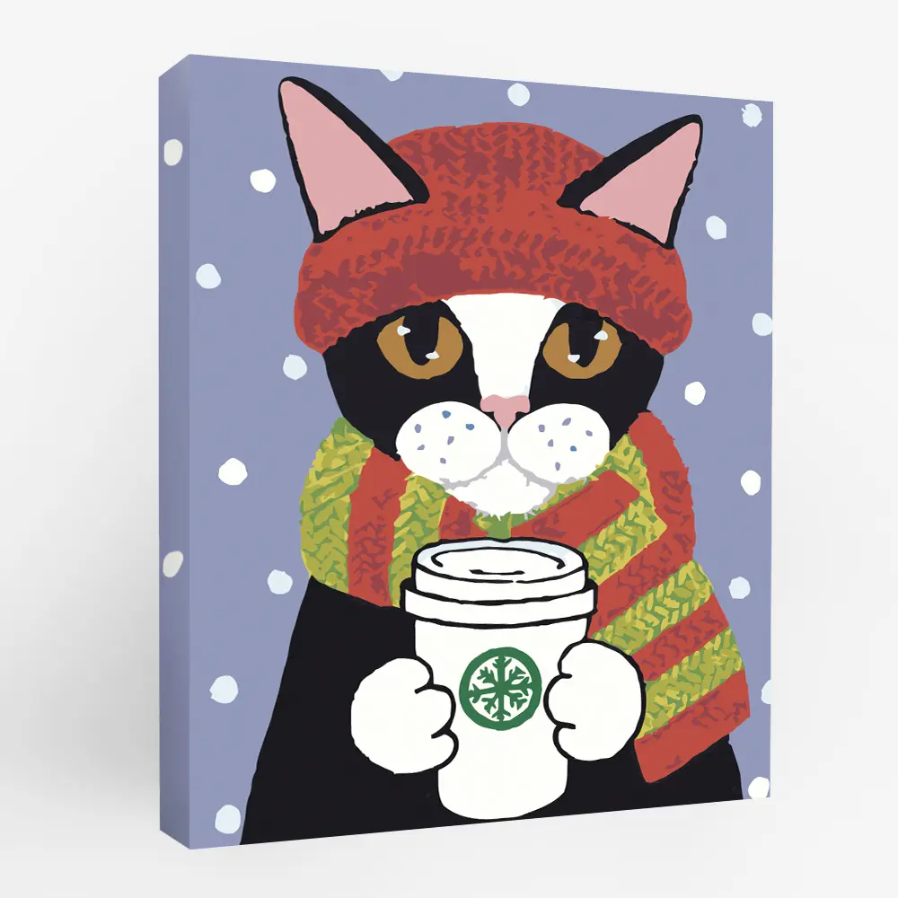 Картина по номерам Зимняя пора 40х50 см FBRUSH STLM-2147188 - Вид №1