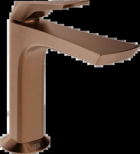Смеситель для умывальника 72002 708 Gessi Ventaglio МЕДНЫЙ МАТОВЫЙ PVD