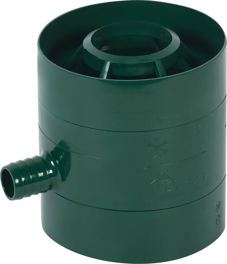 82212810 Водосборник Dacha 80 мм зелёный STLM-1018032