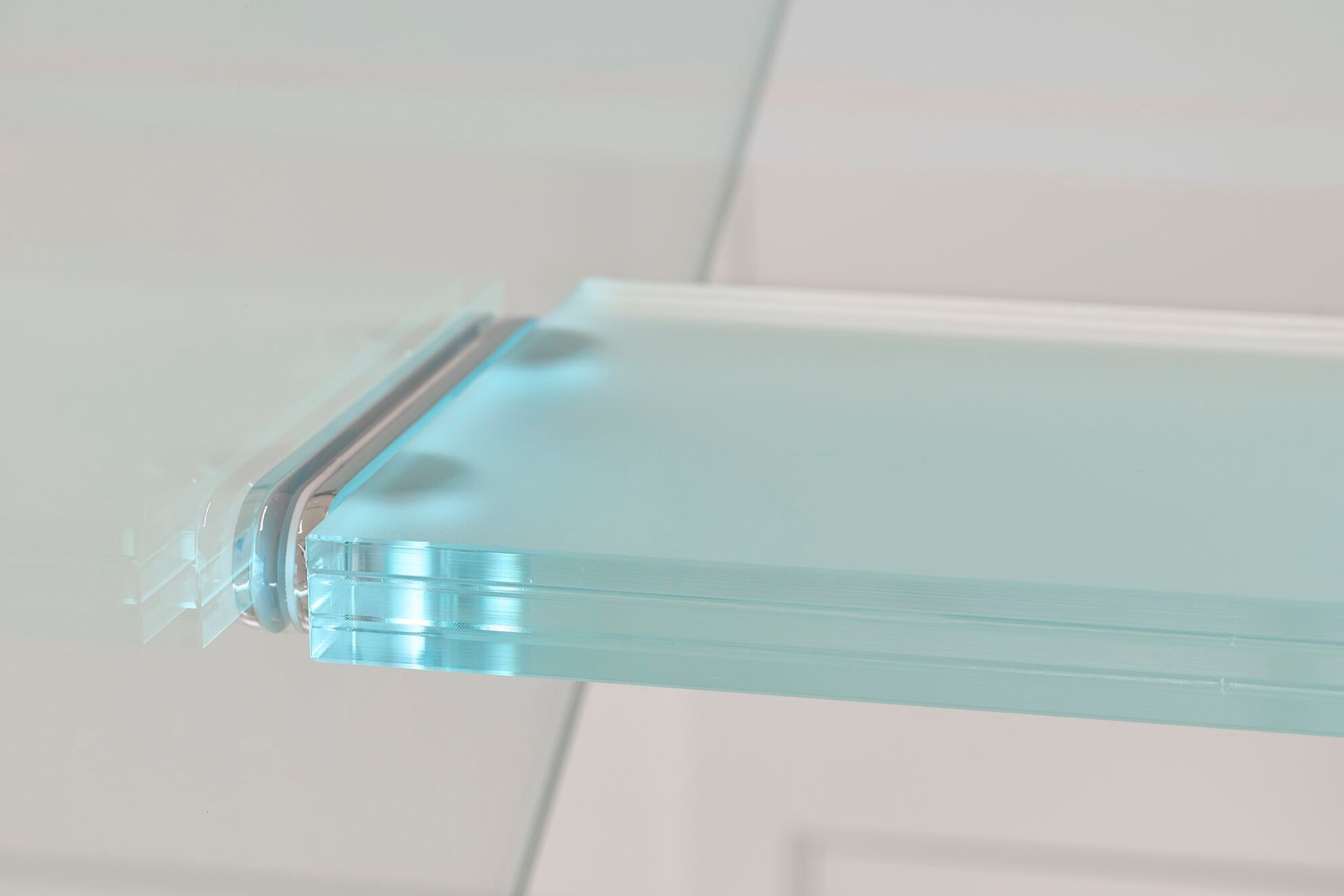 Стеклянная лестница со светодиодной подсветкой Siller Treppen Mistral ARCH-00150550 - Вид №1