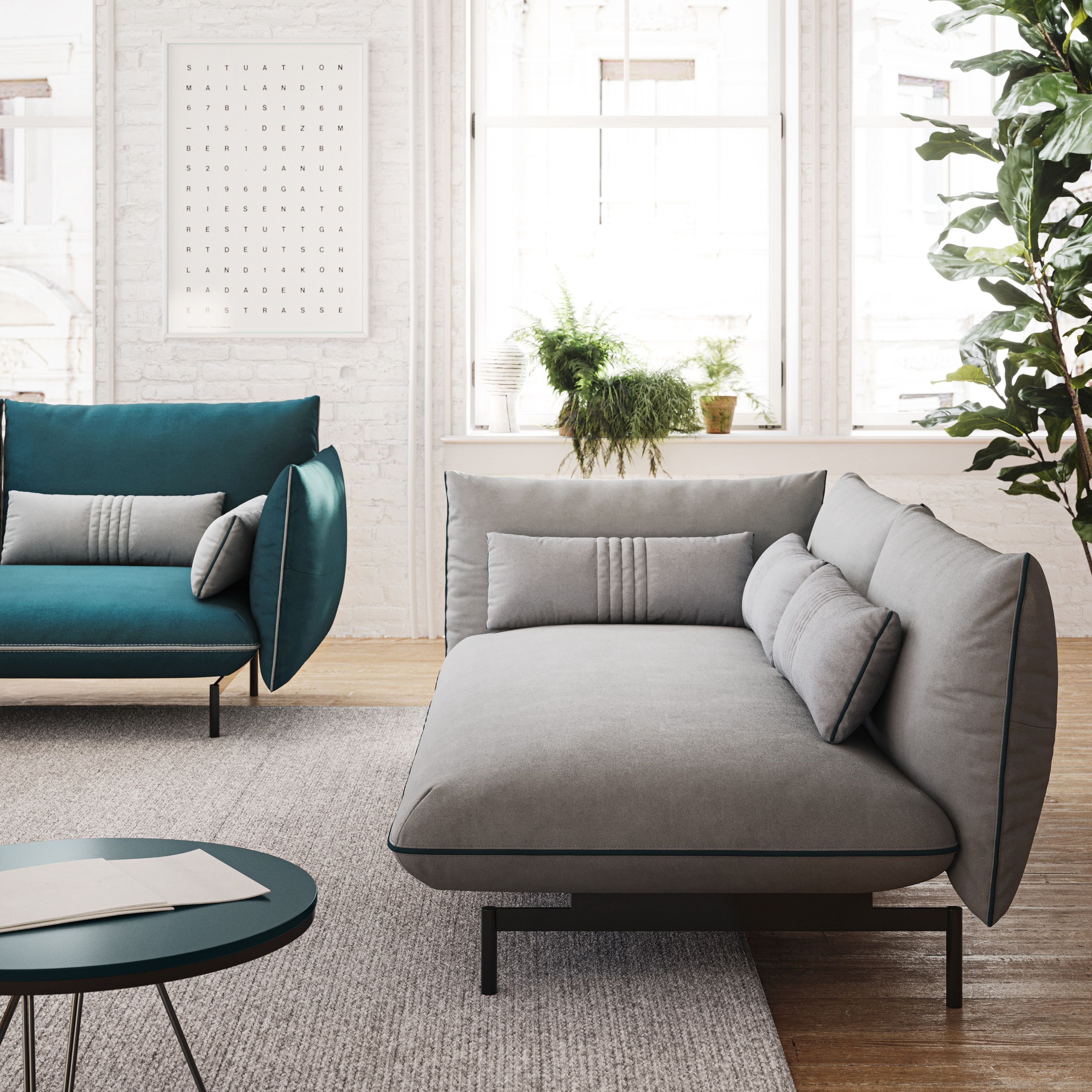 Тканевый диван с полуостровом Liu Jo Living Collection ICE BREAKER ARCH-00105056 - Вид №5