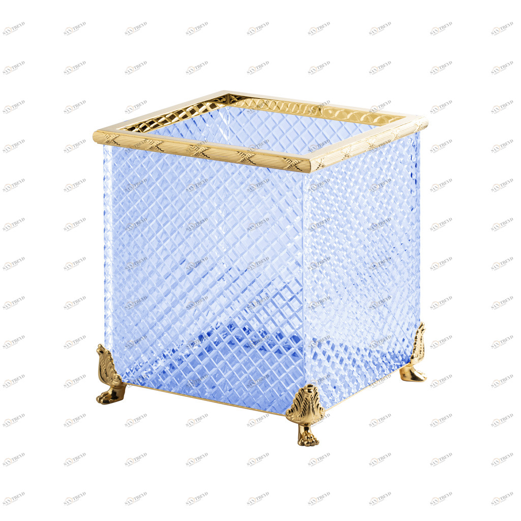 FS08C-673 FS08C-673 Квадратный контейнер без крышки БИН Cristal & Bronze BINS 