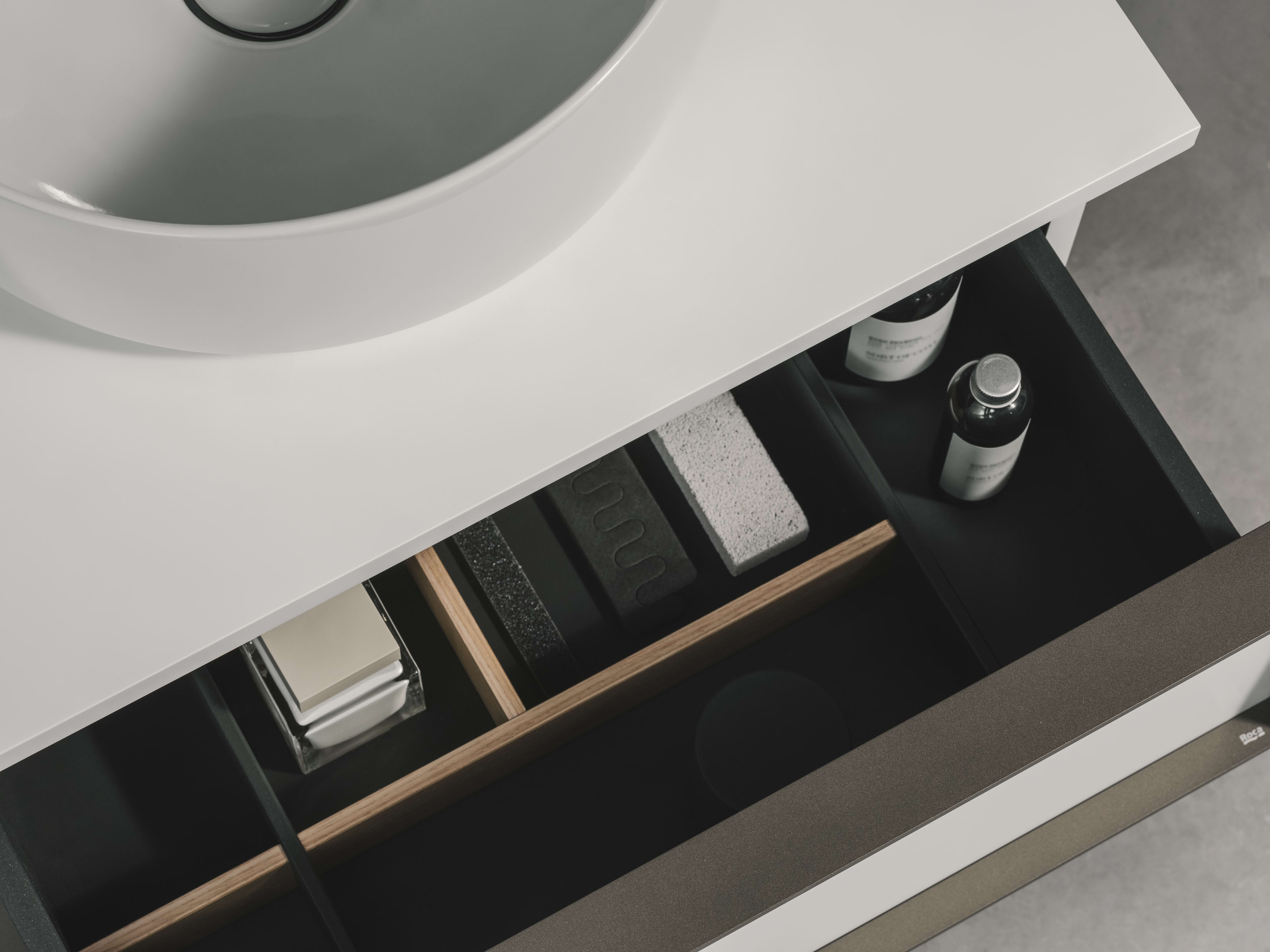 Деревянный шкаф для раковины с выдвижными ящиками Roca Inspira ARCH-00045221 - Вид №3