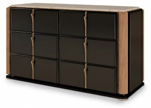 Bellotti Ezio Лакированный комод из орехового дерева Lexington avenue 2017-54