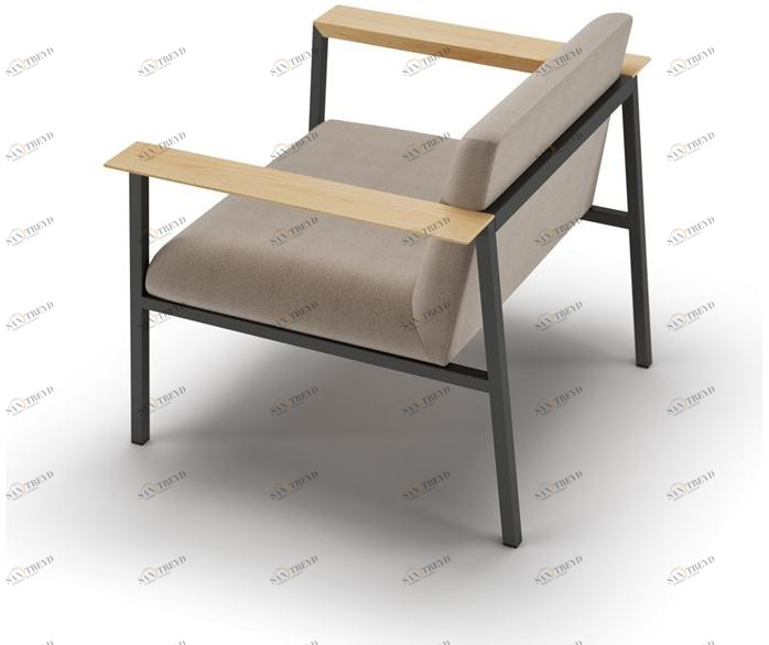 Quadrifoglio Кресло из ткани с подлокотниками Ado sun-id-1448104