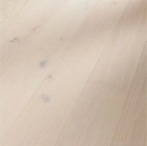 Паркетная доска Meister PD 550 Penta Белый 8135 Дуб Натур с брашью (Текстурированная) 3650х220 мм.