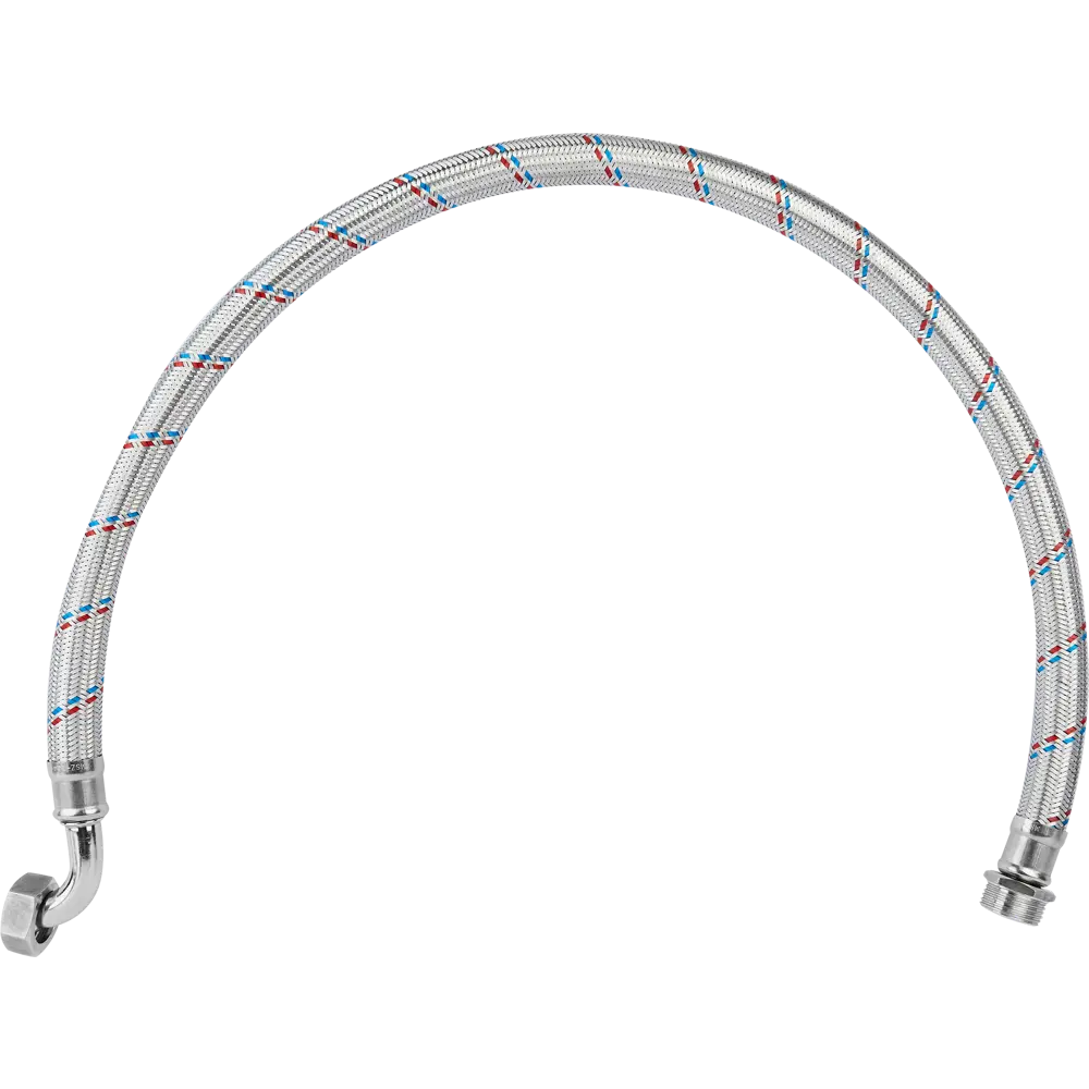 Гибкая подводка для воды ДТРД 1"x1" гайка угловая - штуцер 100 см STLM-2192768 - Вид №5