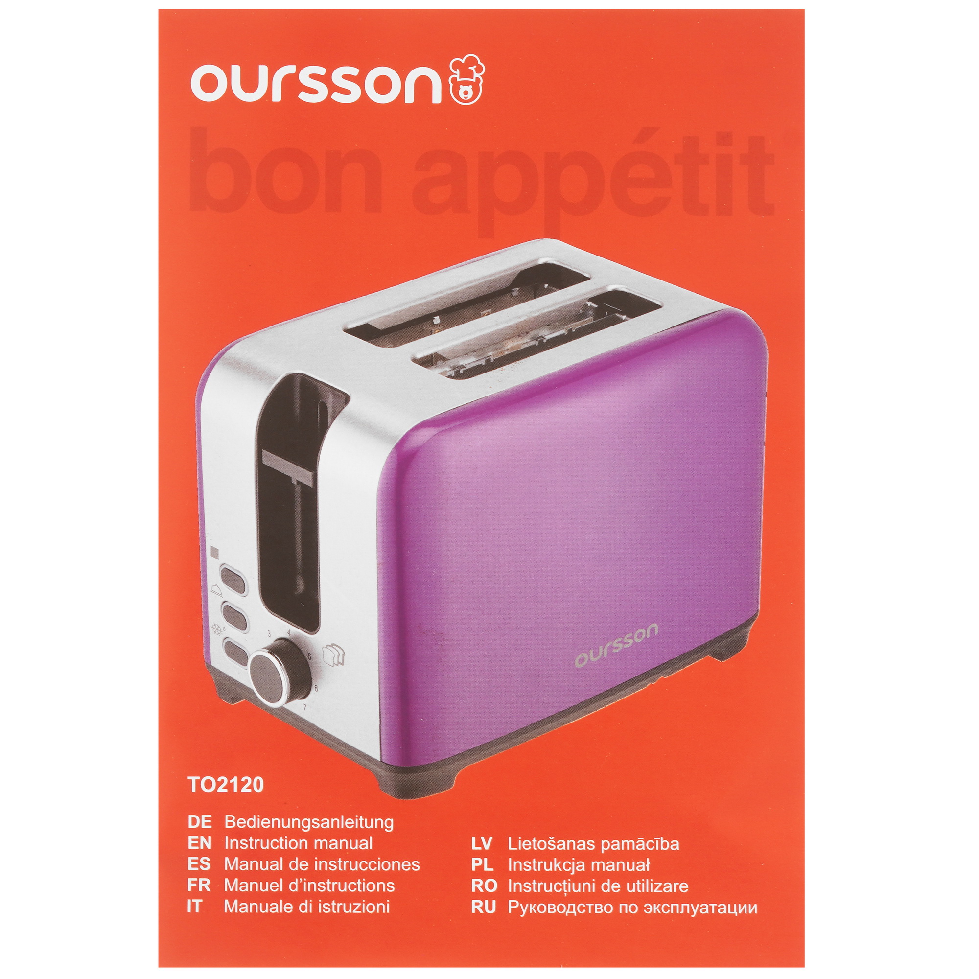 5368919 Тостер Oursson TO2120/IV бежевый STDN-0024581 - Вид №6