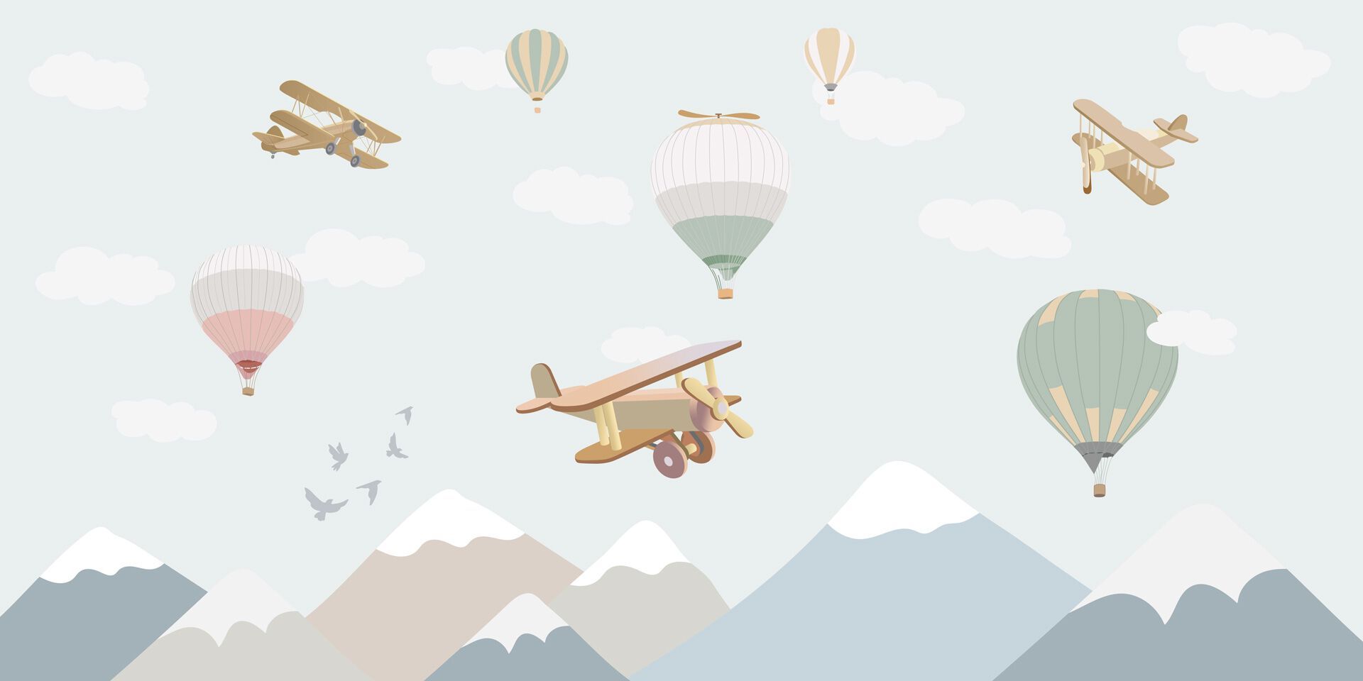 Панорамные обои для детей Rimura 2025 ARCH-00074789 - Вид №1