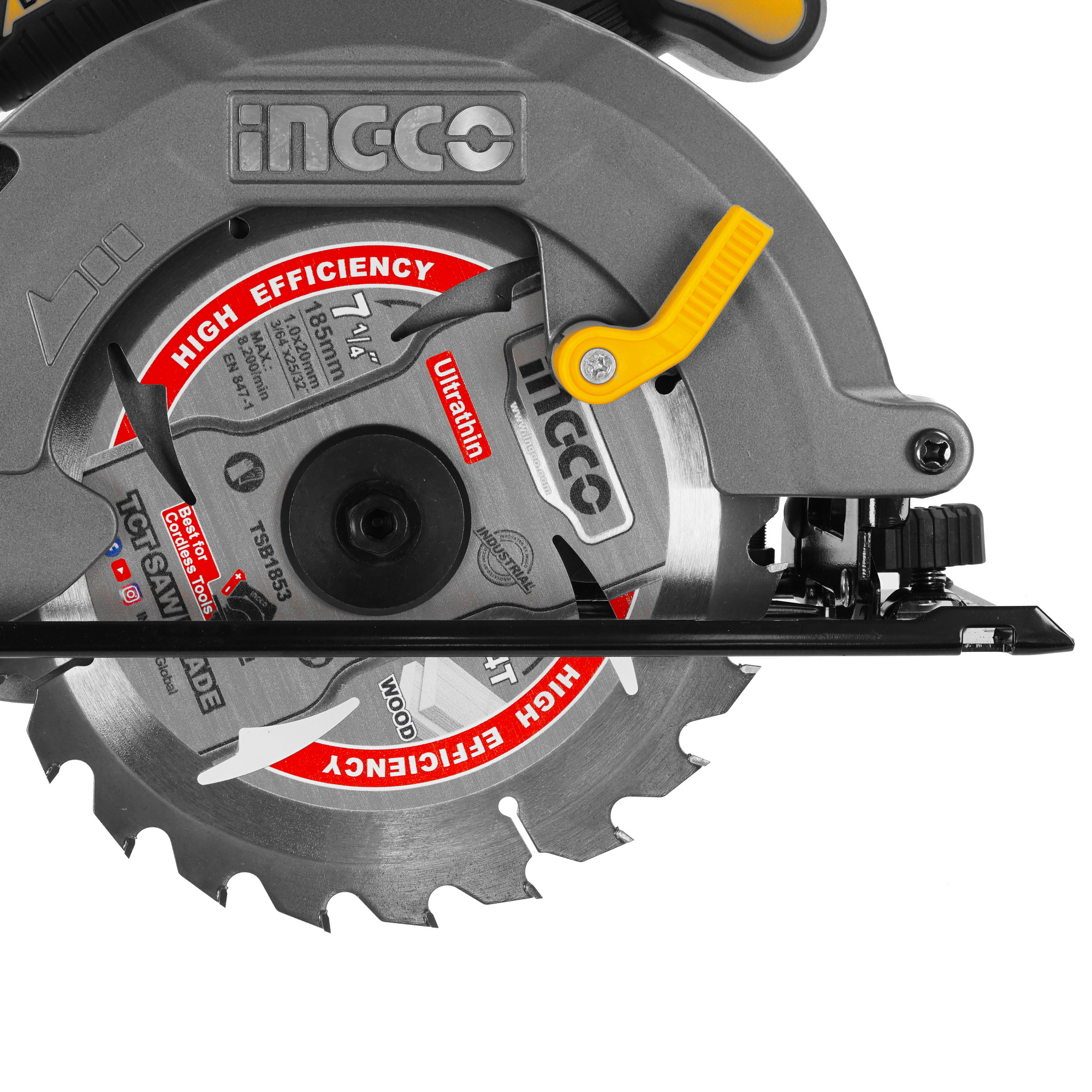 Пила дисковая INGCO CSLI1851 9213736 STDN-0077859 - Вид №4